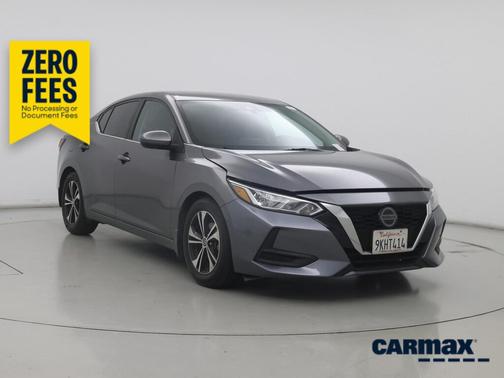 Gray 2021 Nissan Sentra SV