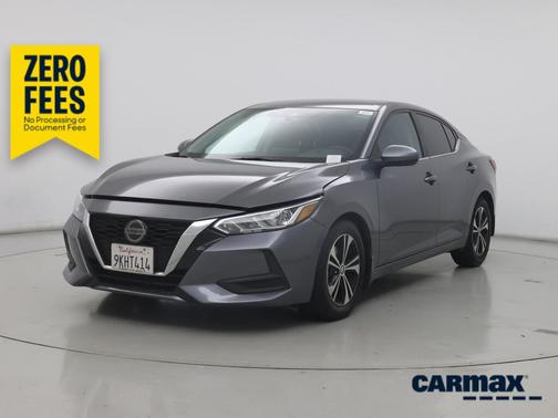 Gray 2021 Nissan Sentra SV