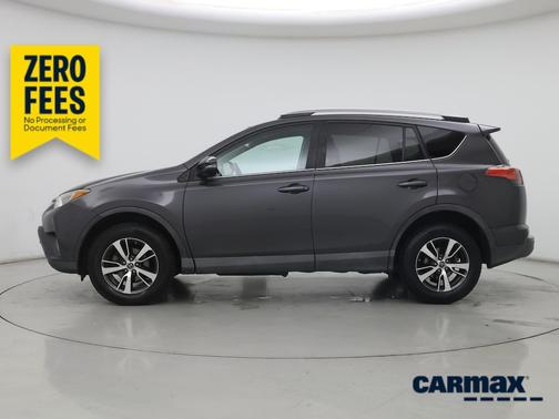 Gray 2017 Toyota RAV4 XLE