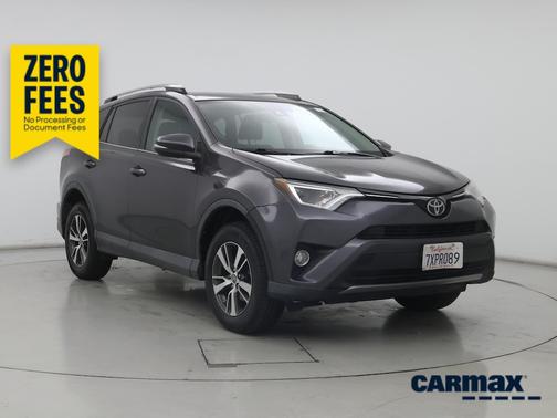 Gray 2017 Toyota RAV4 XLE