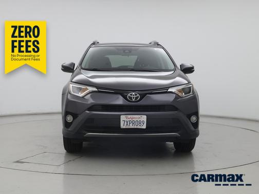Gray 2017 Toyota RAV4 XLE