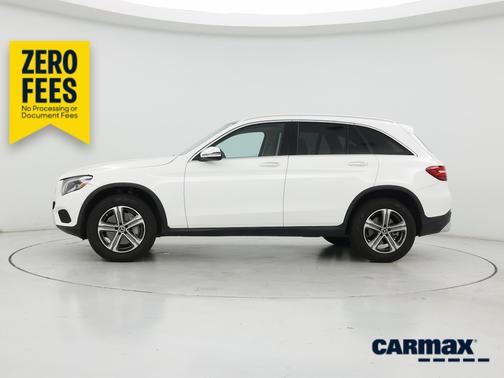 White 2019 Mercedes-Benz GLC 300