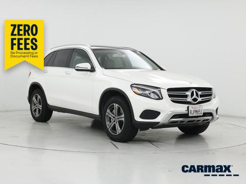 White 2019 Mercedes-Benz GLC 300