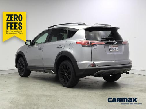 Silver 2018 Toyota RAV4 Adventure