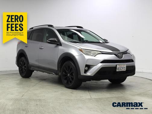 Silver 2018 Toyota RAV4 Adventure