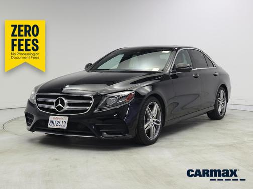 Black 2017 Mercedes-Benz E-Class