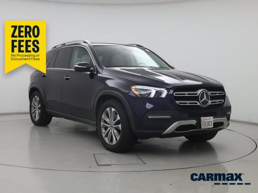 Blue 2021 Mercedes-Benz GLE 350
