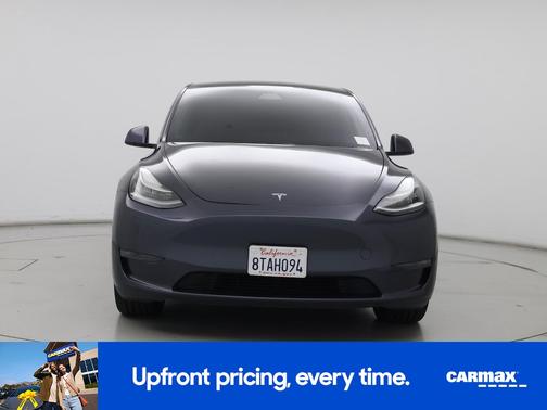 Gray 2021 Tesla Model Y Long Range