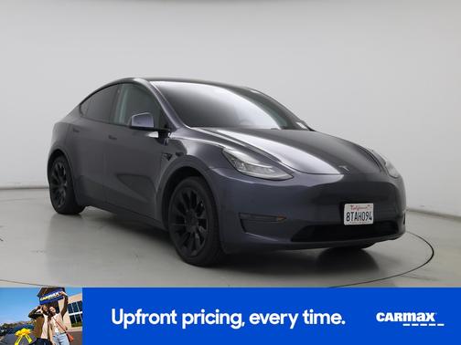 Gray 2021 Tesla Model Y Long Range