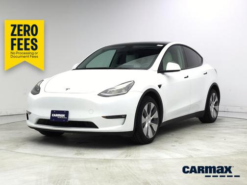White 2022 Tesla Model Y Long Range