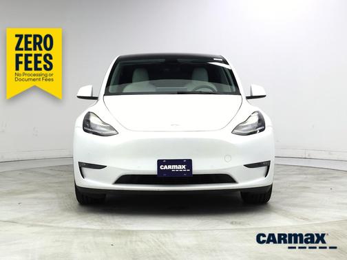 White 2022 Tesla Model Y Long Range