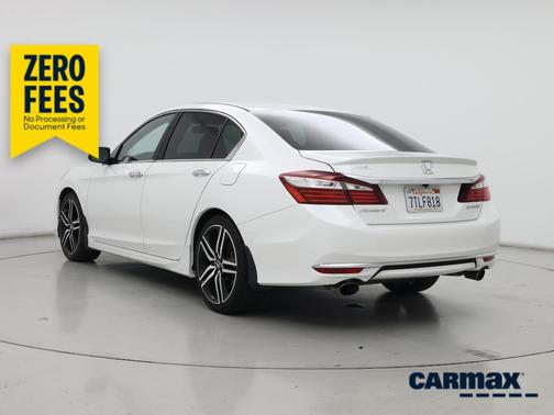 White 2016 Honda Accord Sport