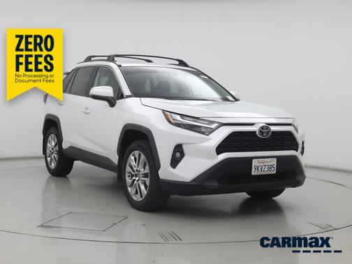 White 2024 Toyota RAV4 XLE Premium