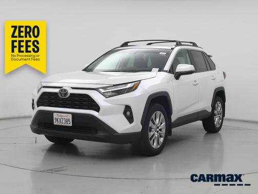 White 2024 Toyota RAV4 XLE Premium