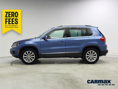 Blue 2017 Volkswagen Tiguan Wolfsburg Edition