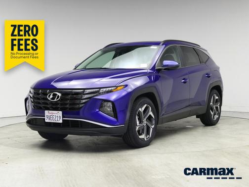Blue 2022 Hyundai TUCSON SEL