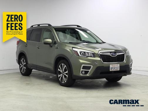 Green 2020 Subaru Forester Limited