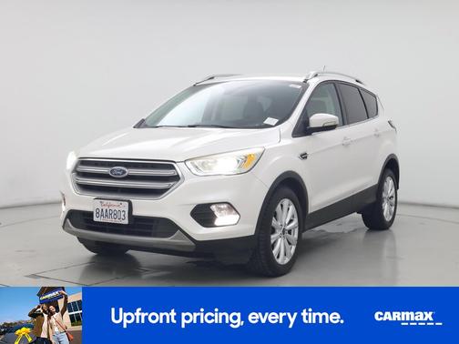 White 2017 Ford Escape Titanium