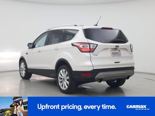 White 2017 Ford Escape Titanium