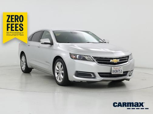 Silver 2016 Chevrolet Impala LT