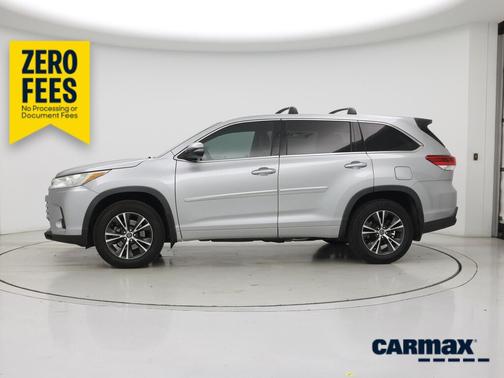 Silver 2017 Toyota Highlander LE