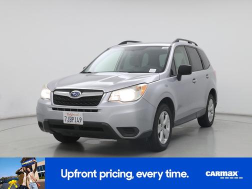 Silver 2015 Subaru Forester 2.5I