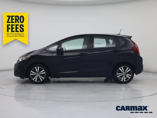 Black 2015 Honda Fit EX-L