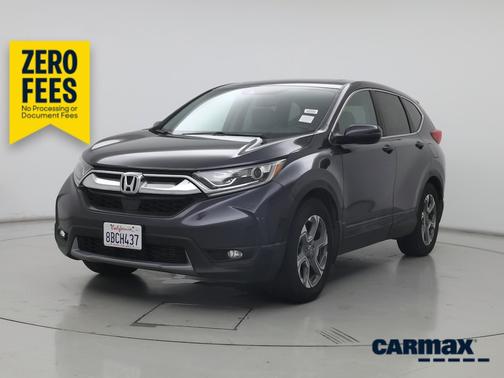 Gray 2017 Honda CR-V EX-L