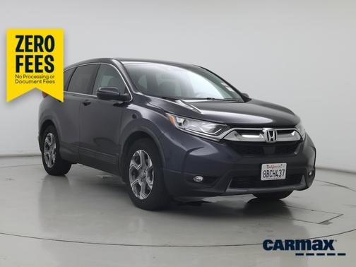 Gray 2017 Honda CR-V EX-L