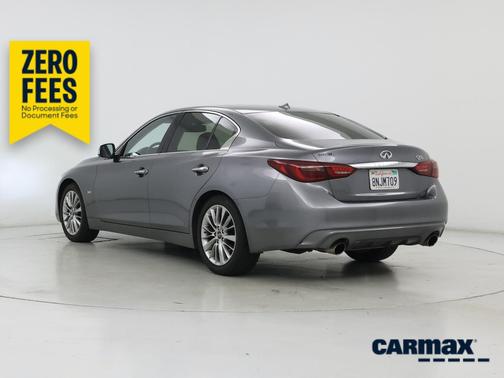 Gray 2020 INFINITI Q50 Sport