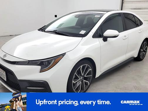 White 2022 Toyota Corolla SE
