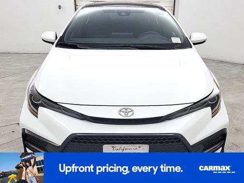 White 2022 Toyota Corolla SE