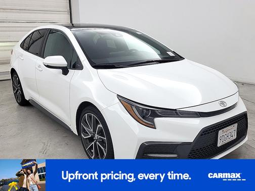White 2022 Toyota Corolla SE