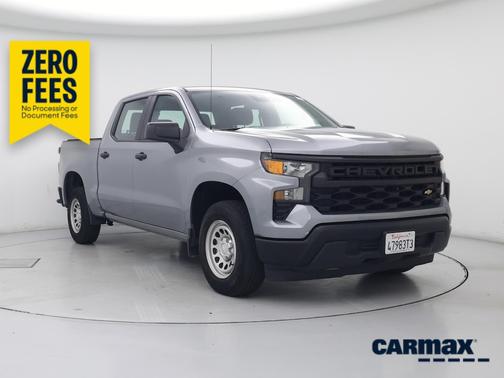 Gray 2023 Chevrolet Silverado 1500 Work Truck