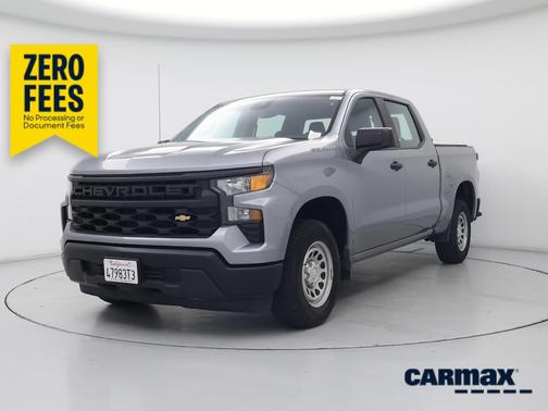 Gray 2023 Chevrolet Silverado 1500 Work Truck