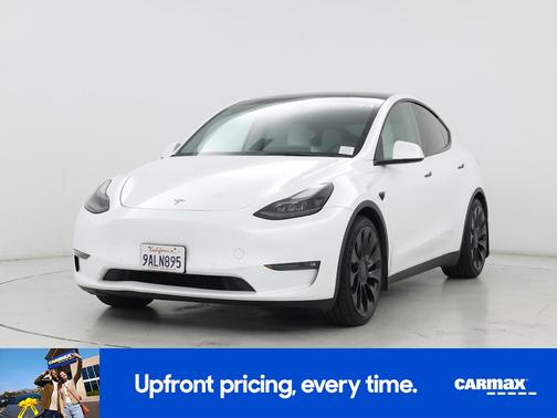 White 2022 Tesla Model Y Performance