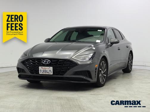 Gray 2021 Hyundai SONATA Limited