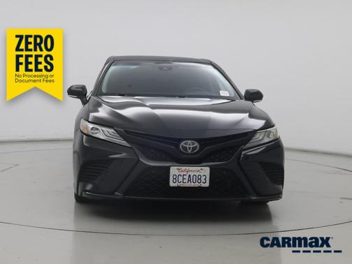 Black 2018 Toyota Camry XSE