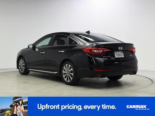 Black 2015 Hyundai SONATA Sport