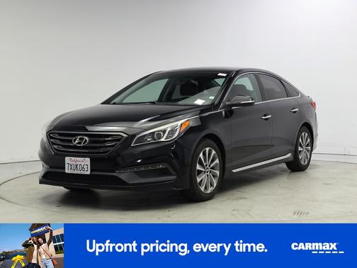 Black 2015 Hyundai SONATA Sport