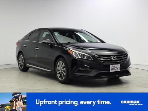 Black 2015 Hyundai SONATA Sport