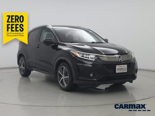 Black 2022 Honda HR-V EX