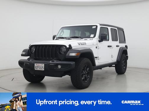 White 2021 Jeep Wrangler Unlimited Willys