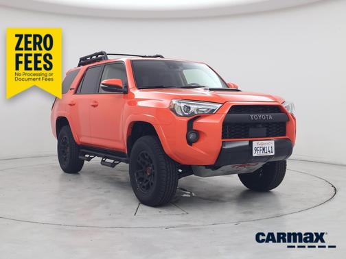 Orange 2023 Toyota 4Runner TRD Pro