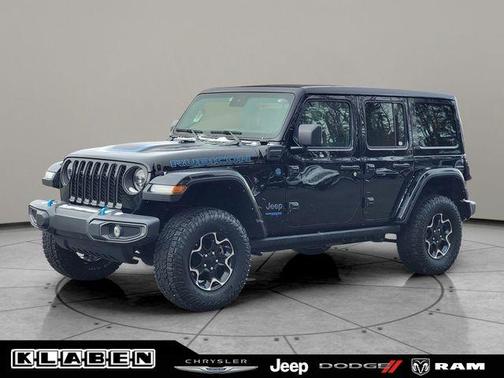 Black Clearcoat 2021 Jeep Wrangler Unlimited 4xe Rubicon