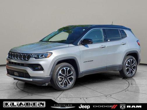 Billet Silver Metallic Clearcoat 2023 Jeep Compass Limited