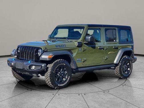 Sarge Green Clearcoat 2023 Jeep Wrangler 4xe Base