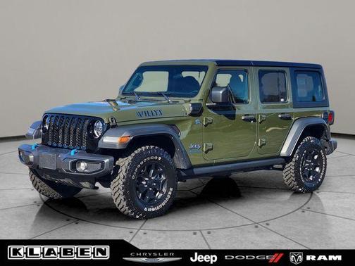 Sarge Green Clearcoat 2023 Jeep Wrangler 4xe Base