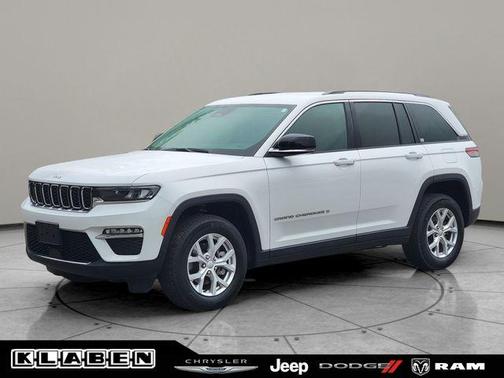Bright White Clearcoat 2023 Jeep Grand Cherokee Limited