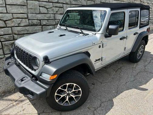 Silver Zynith Clearcoat 2024 Jeep Wrangler Sport